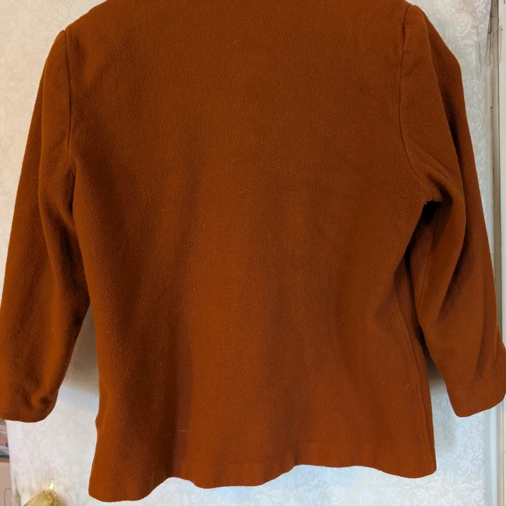 PENDLETON Wool Petite Rust Brown Jacket‎ - Picture 10 of 16